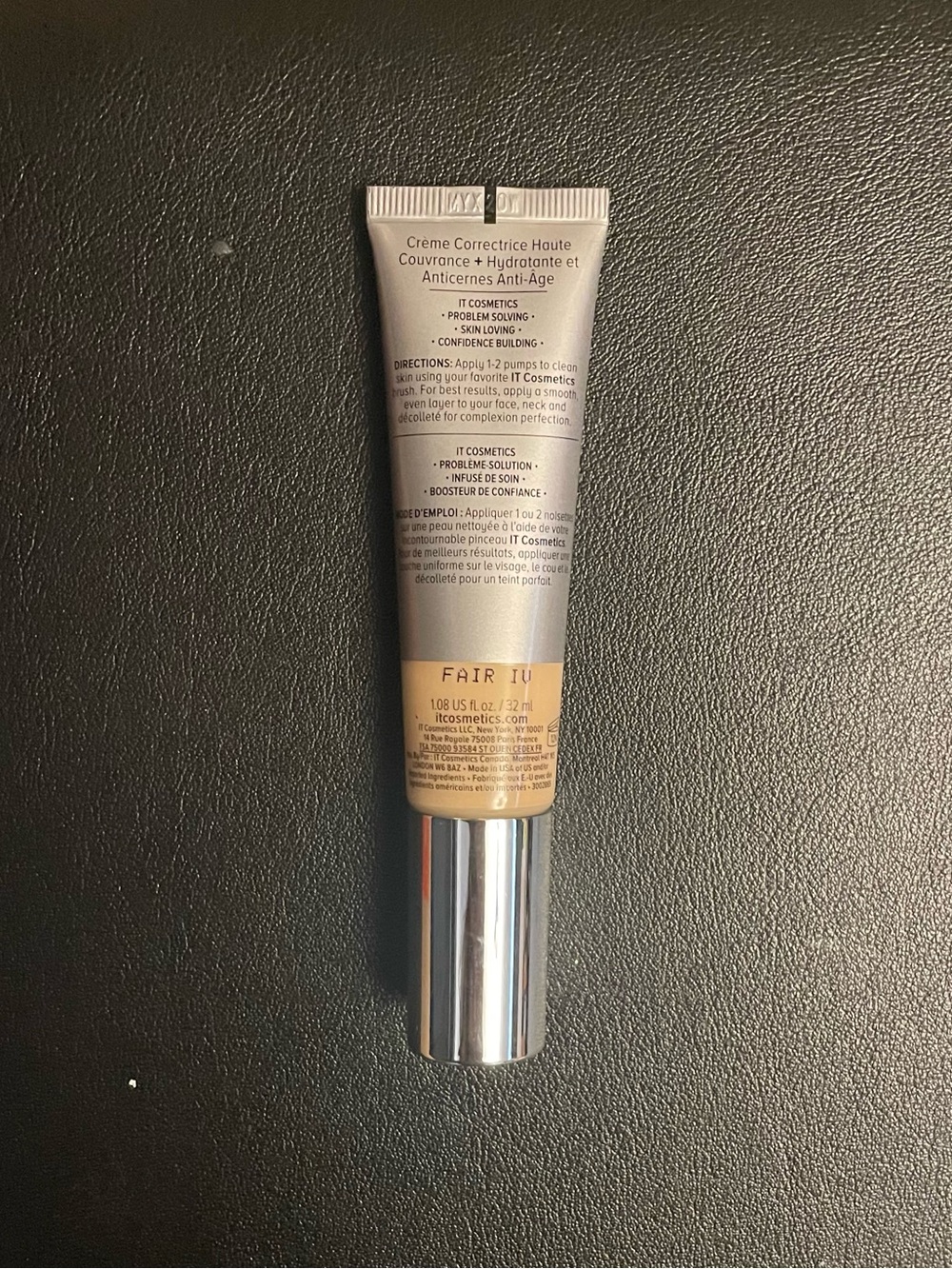 It Cosmetics CC+ Cream Full Coverage Foundation SPF 50+ Fair Ivory - Picture 2 of 3